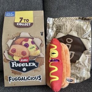 **Opened ** NEW! Zuru: Fuggler Fuggalicious TINA WEINA THE HOT DOG Plush 9"